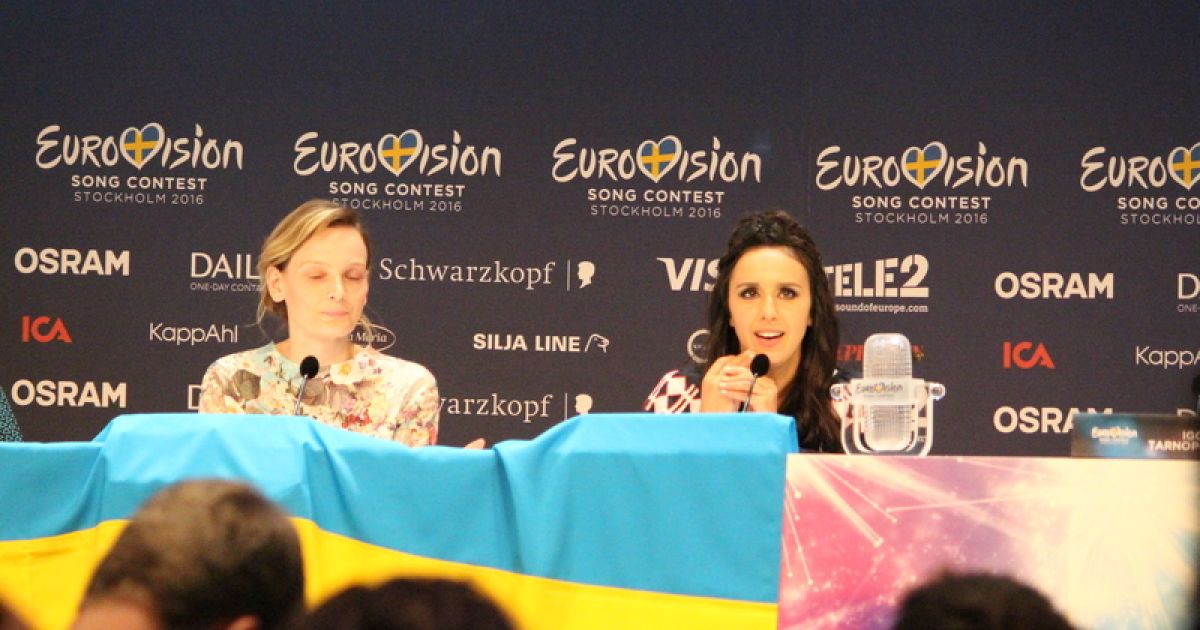 Джамала прес-конференція Євробачення 2016_1 / © ТСН.ua