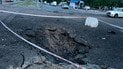 Ракета впала просто посеред дороги