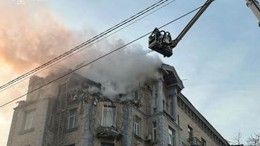 обстріл Києва / © Управление ГСЧС Киева