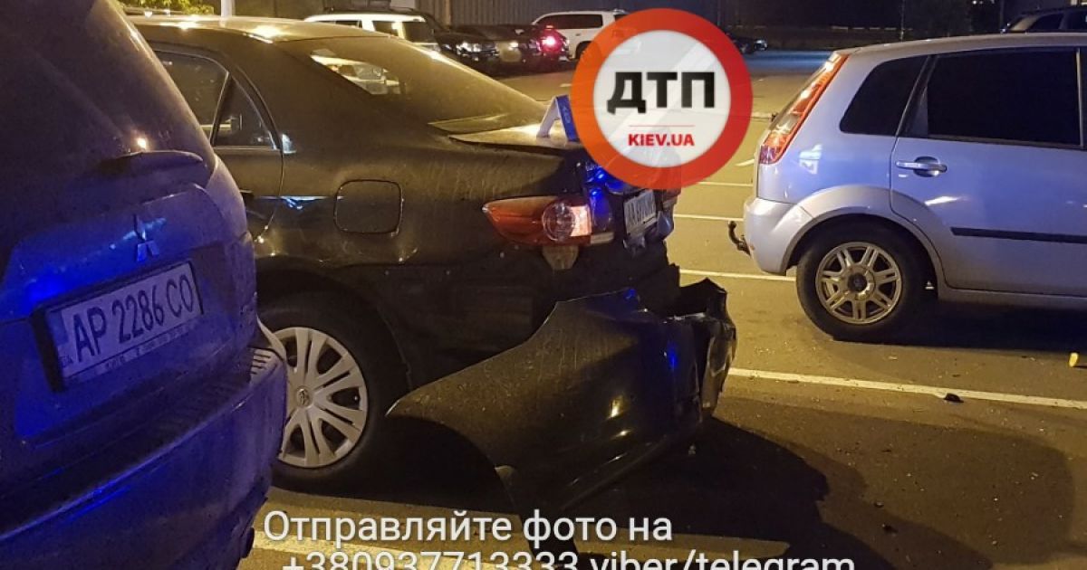 Київ,авто,аварія,ДТП_19 / © facebook.com/dtp.kiev.ua