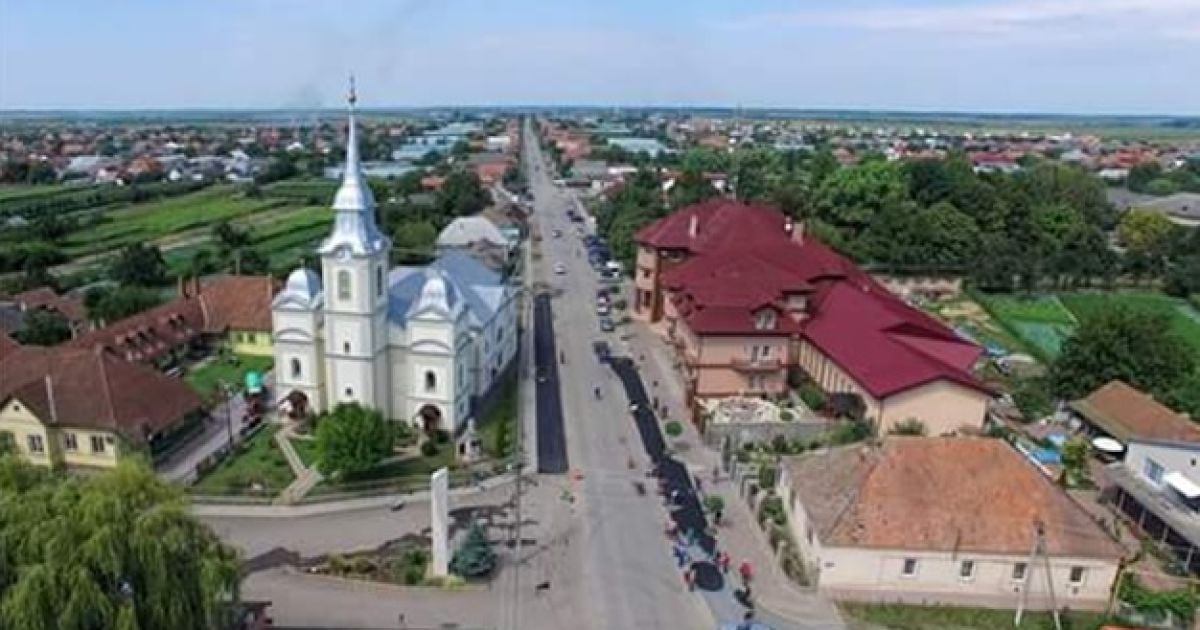Угорське село Велика Добронь на Закарпатті