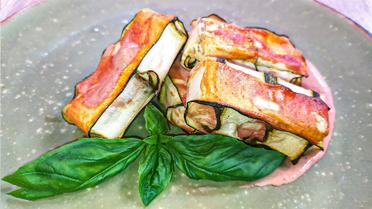 Это блюдо украсит ваш стол! Простая закуска! Запеченные выкрутасы с цуккини и фетой