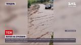 Новини України: понад 10 сіл на Буковині затопило через потужну зливу