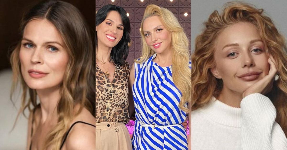 Ольга Фреймут, Маша Ефросинина, Оля Полякова и Тина Кароль