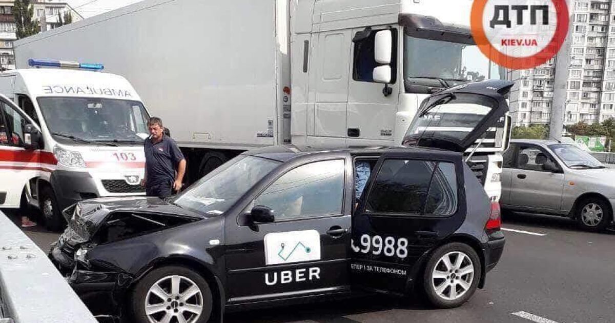 ДТП на Борщаговке