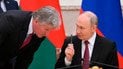 Дмитрий Песков и Владимир Путин.