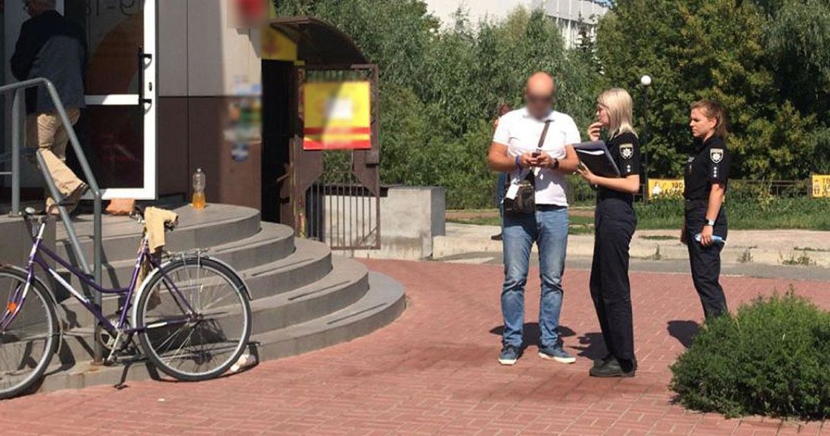 Чернігів самоспалення_3 / © Департамент комунікації Нацполіції України