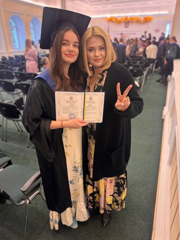 Наталія Бучинська з донькою / © facebook.com/N.Buchynska