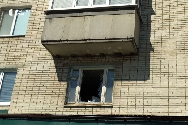 Наслідки ударів по Сумах / © Суспільне