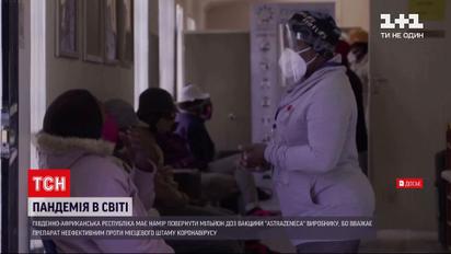 Новости мира: в ЮАР препарат "АстраЗенека" оказался неэффективным против местного штамма COVID-19