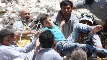 Вибух у сирійському місті Сармада_1 / © The White Helmets
