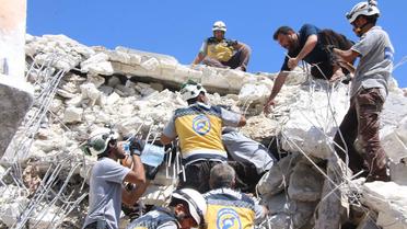 Вибух у сирійському місті Сармада_3 / © The White Helmets
