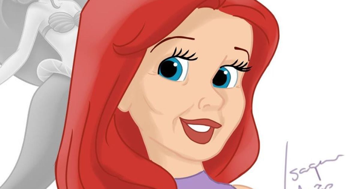 Принцеси Disney постарішали / © Facebook/Life, Art and Times