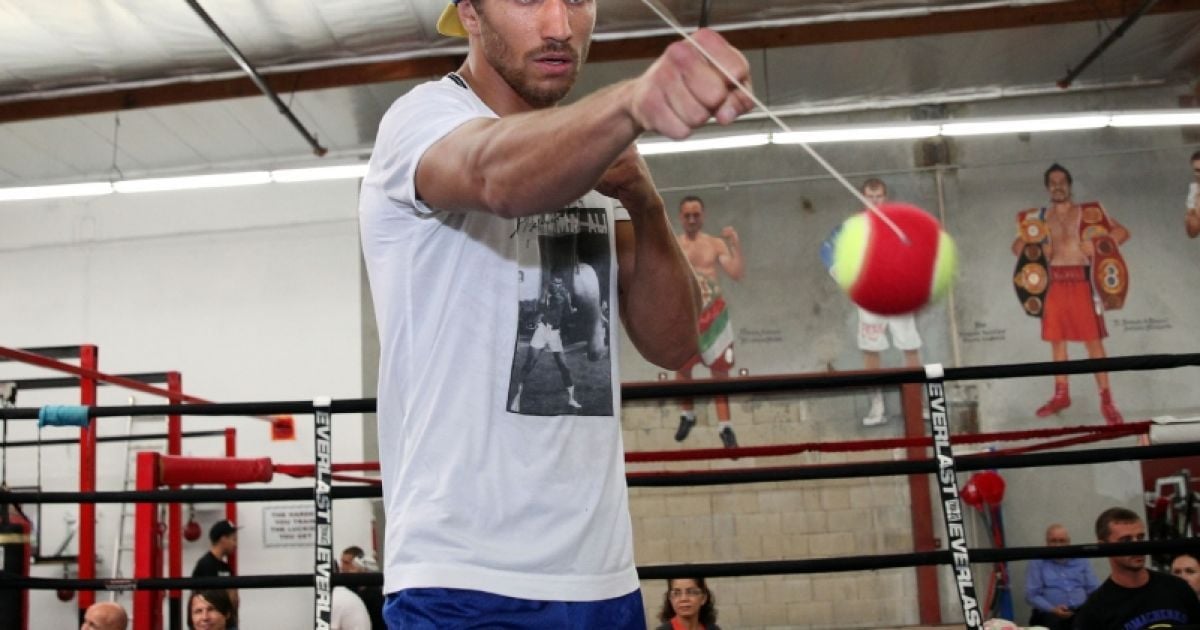 Ломаченко провел тренировку / © toprank.com