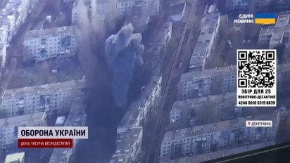 Ексклюзив! Знищення штабу офіцерів РФ потрапив на відео