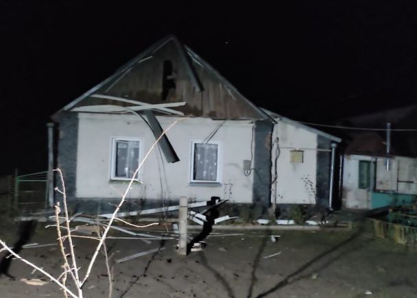 Руйнування на Дніпропетровщині внаслідок атаки безпілотниками / © Сергій Лисак, голова Дніпропетровської ОВА.