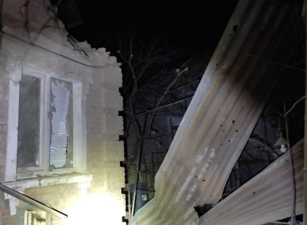 Руйнування на Дніпропетровщині внаслідок атаки безпілотниками / © Сергій Лисак, голова Дніпропетровської ОВА.