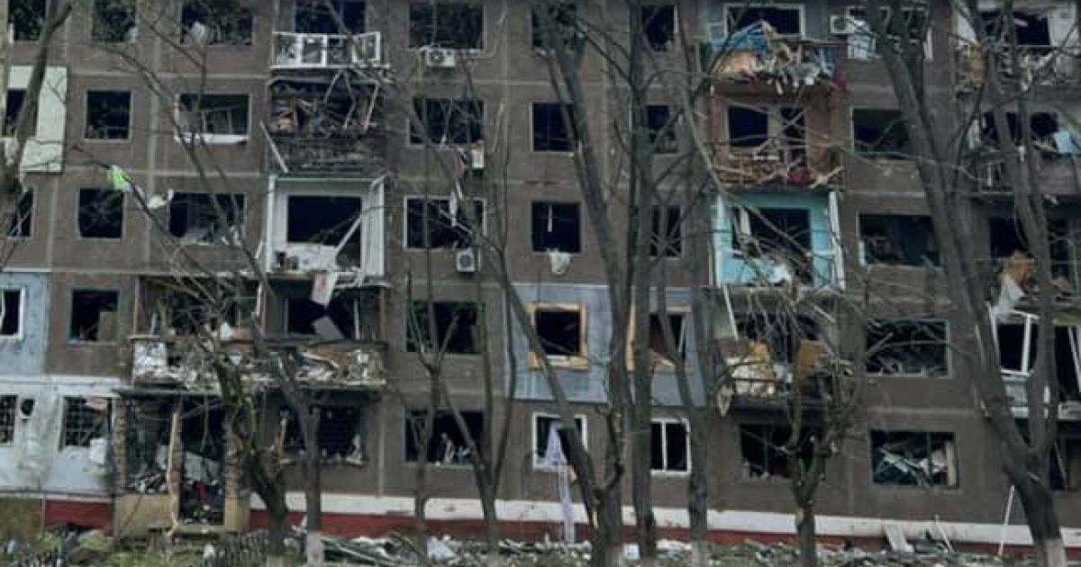 The russian invaders shelled with rockets Kramatorsk: 25 people were injured, high-rise buildings were destroyed (photo, video)