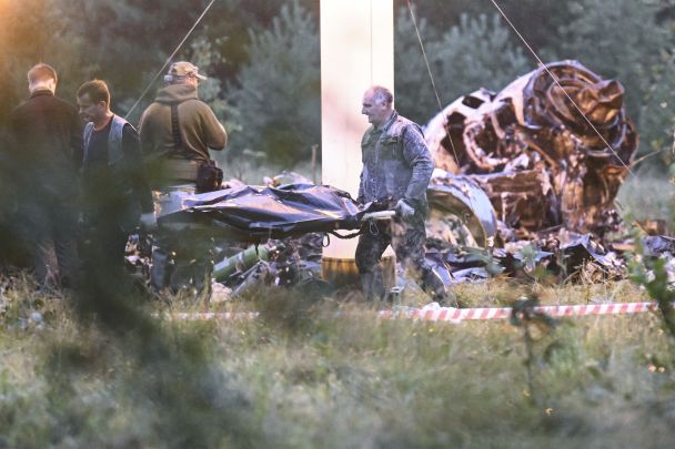 Авіакатастрофа літака Пригожина / © Associated Press