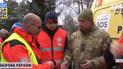 Іспанці, які не мають жодного стосунку до України, привезли до Львова карети швидких та тонну медикаментів