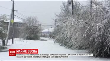 Синоптики прогнозують потепління до 20 градусів майже на всій території України
