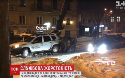 Задержание пьяных хулиганов в Одессе превратилось в громкий скандал для Нацгвардии