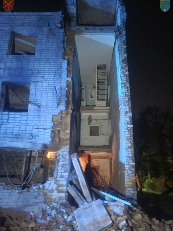 Наслідки ракетного удару по Одещині