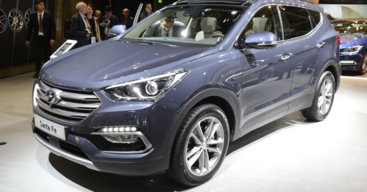 Hyundai привез во Франкфурт обновленный Santa Fe