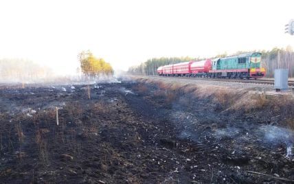 В Житомирской области локализовали пожар, а в Зоне отчуждения не могут добраться к самому сложному участку