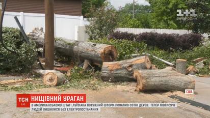 Американським штатом Луїзіана пройшовся потужний ураган
