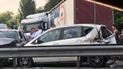 У масштабній ДТП у Києві фура "пошматувала" чотири легкові автомобілі