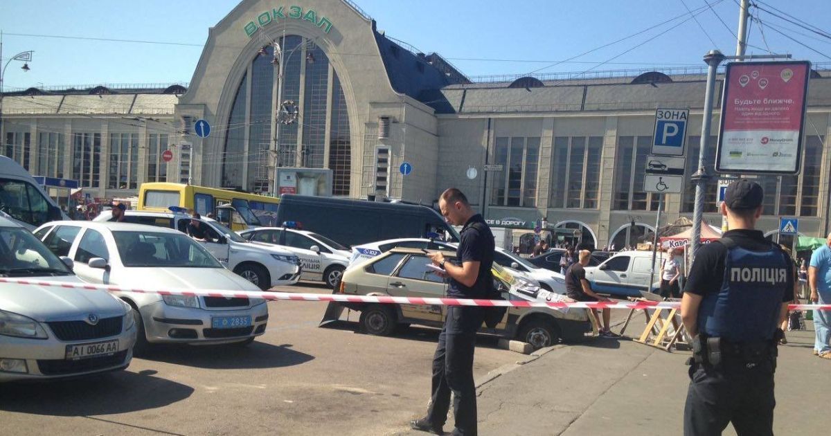 стрілянина в києві на жд_2 / © Facebook/Оксана Блищик