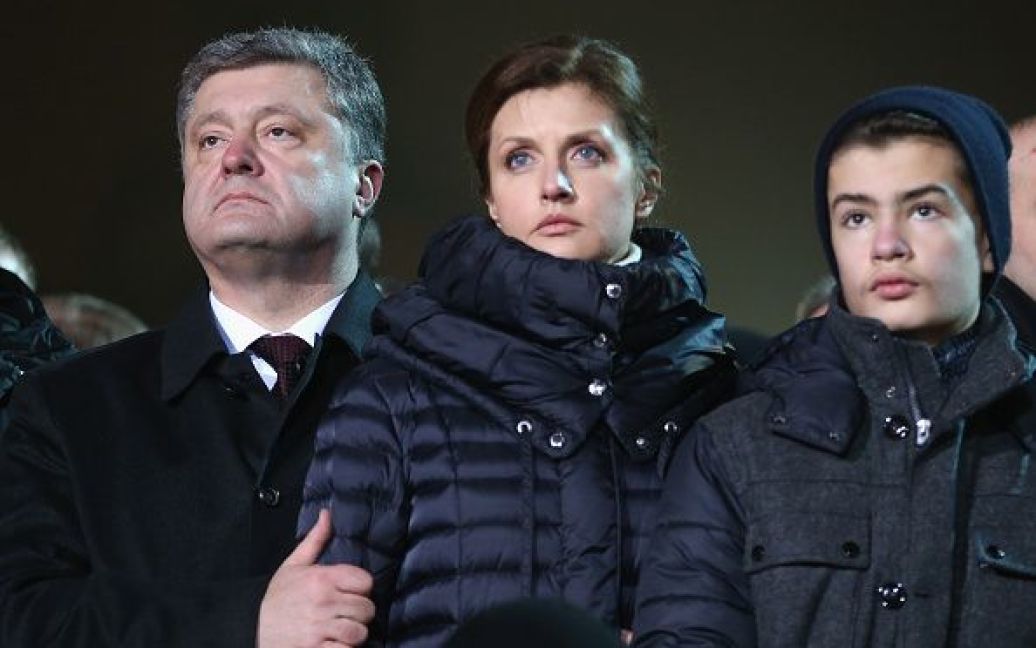 У Києві відбулося вшанування героїв Небесної сотні. / © Getty Images