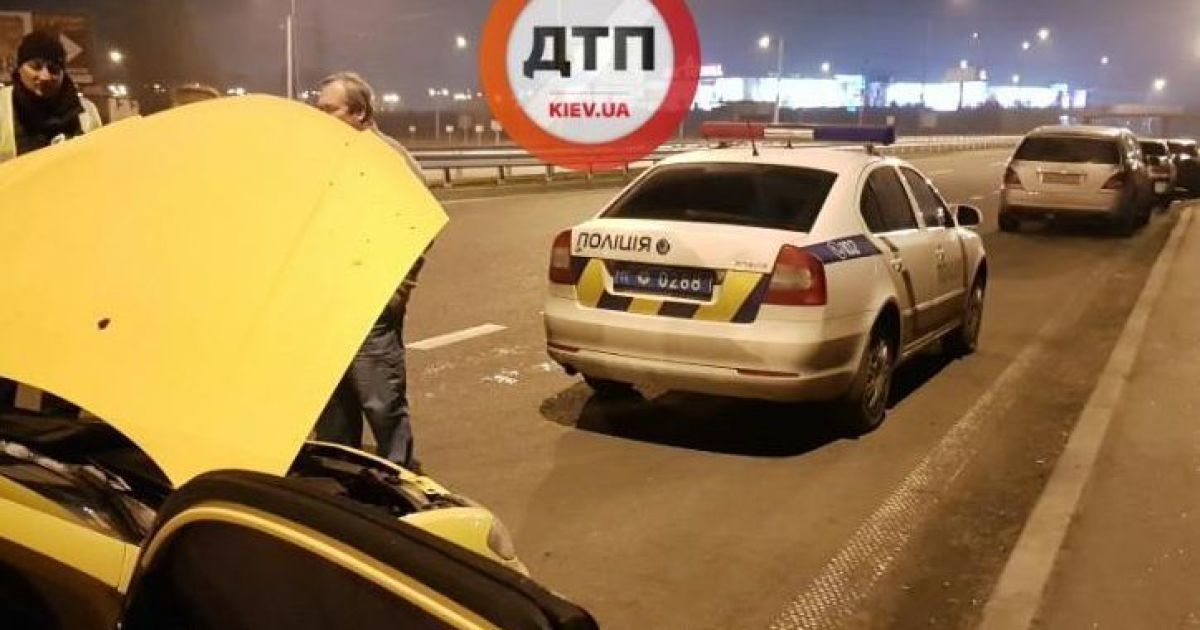 Нічна погоня: у Києві силовики затримали водія на Mazda на швидкості 190 км/год