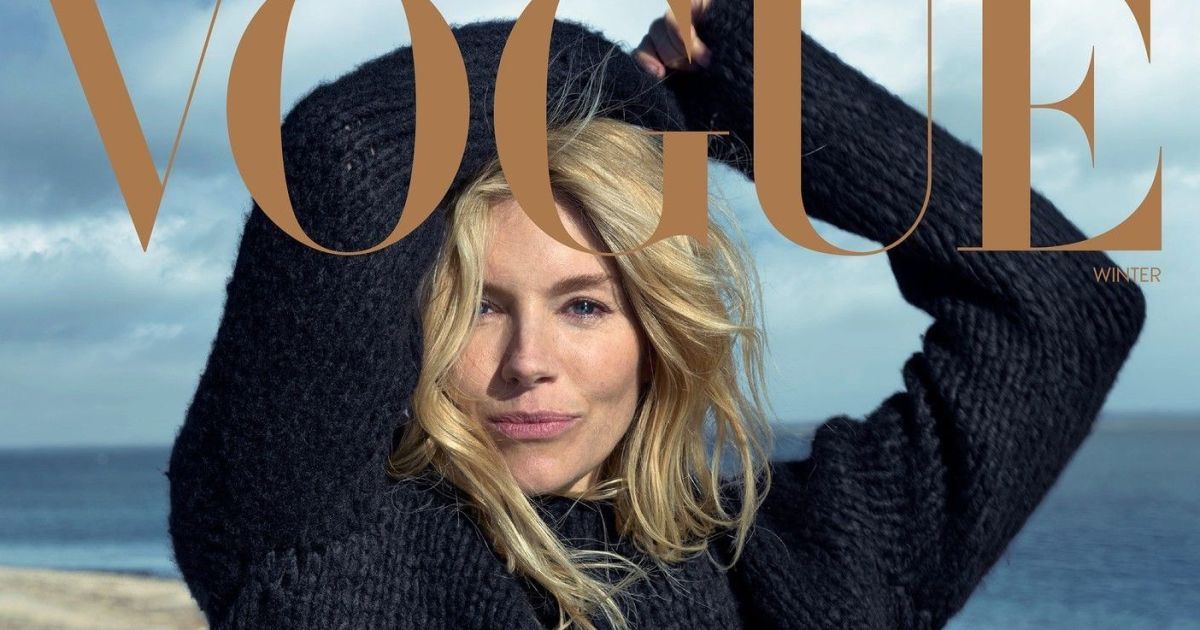 In The Last Months Of Pregnancy Sienna Miller Posed For A Glossy Magazine And Revealed The Sex