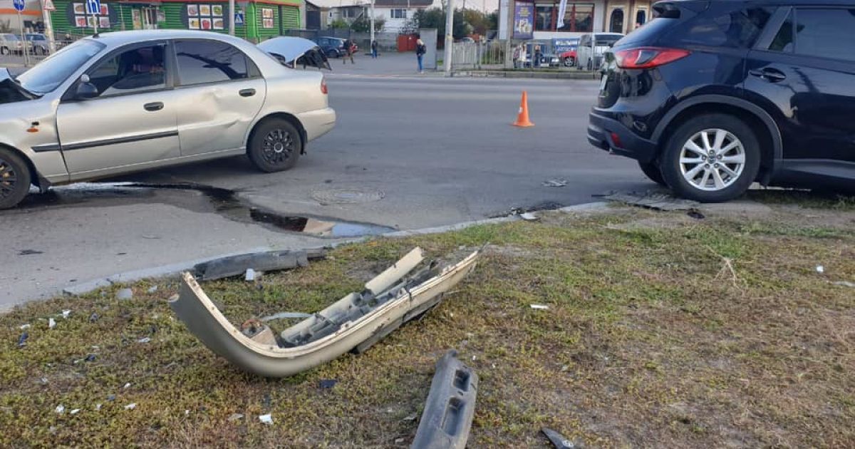 У Броварах під Києвом поліцейський потрапив у ДТП / © Поліція Київської області
