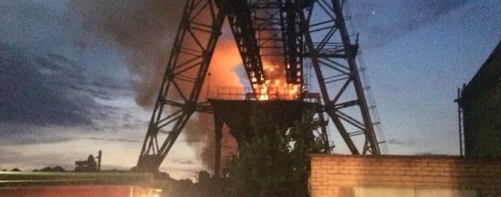У Києві на території ТЕЦ спалахнула пожежа
