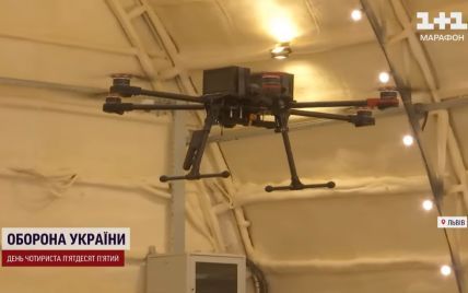 Во Львове производители дронов похвастались новинками: среди них — беспилотники, которые сами восстанавливаются и не боятся РЭБов