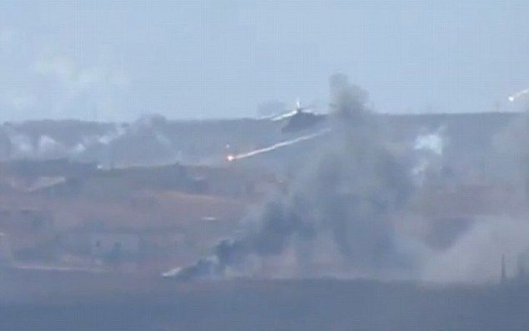 Російські вертольоти обстрілюють сирійські міста. / © Daily Mail