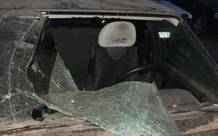 В Лисичанске разбили автомобиль правозащитницы — Денисова