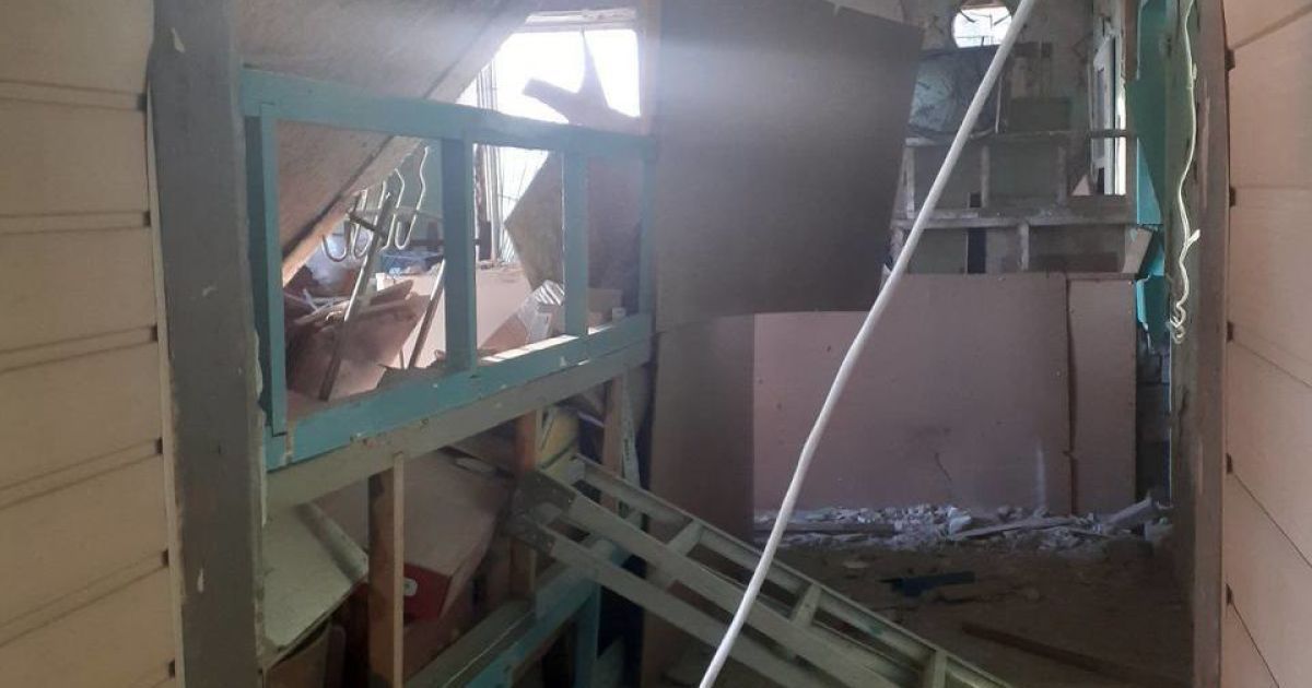 Знищено відділення Укрпошти в Костянтинівці Фото: Ігор Смілянський