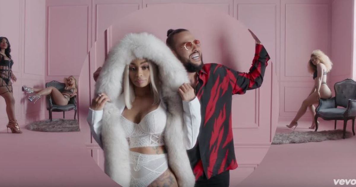 Після розриву із Кардашяном Блек Чайна у спідньому знялася в кліпі репера