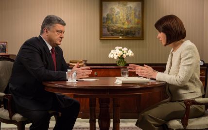 Смотрите на сайте ТСН.ua эксклюзивное интервью Петра Порошенко