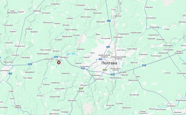 Землетрус в Полтавській області