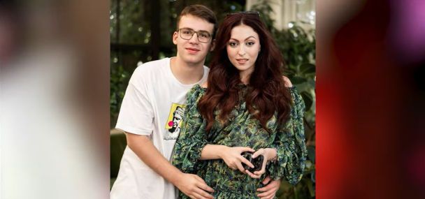 Маша Полякова з бойфрендом Микитою / © скриншот з відео