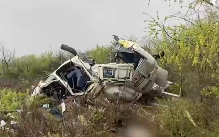 В Росії розбився вертоліт санітарної авіації, пілот загинув (відео)