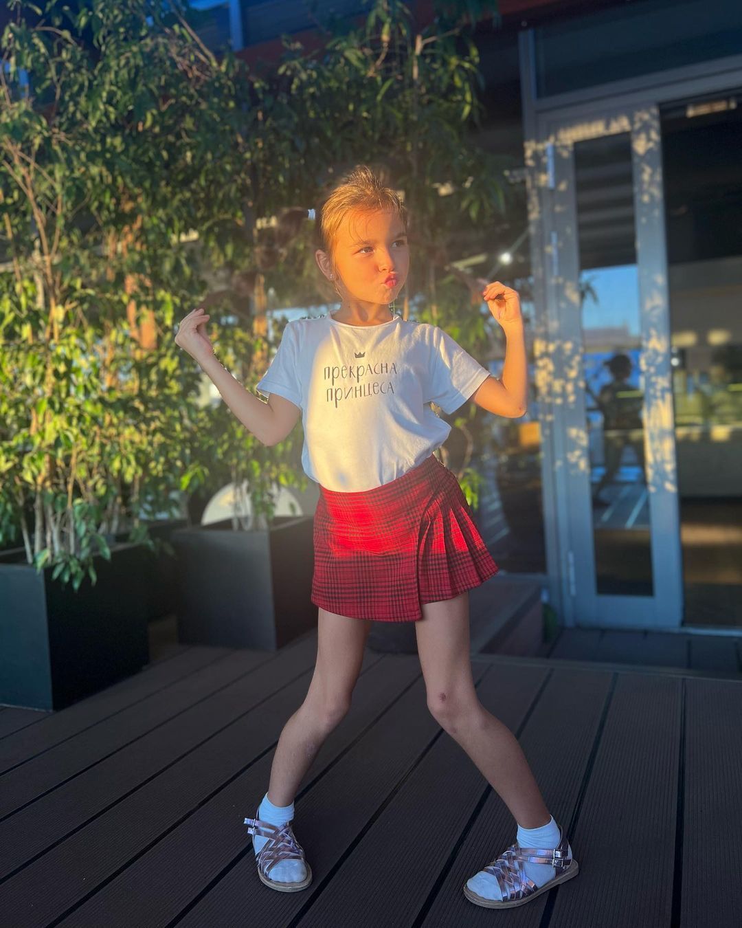 Илона Гвоздева с дочерью / © instagram.com/ilonagvozdeva