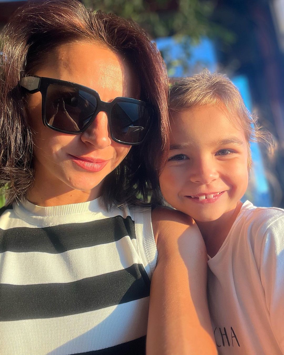 Илона Гвоздева с дочерью / © instagram.com/ilonagvozdeva
