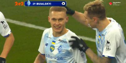 УПЛ | Чемпіонат України з футболу 2021 | Динамо - Зоря - 1:0. Відео голу Буяльського (44`)
