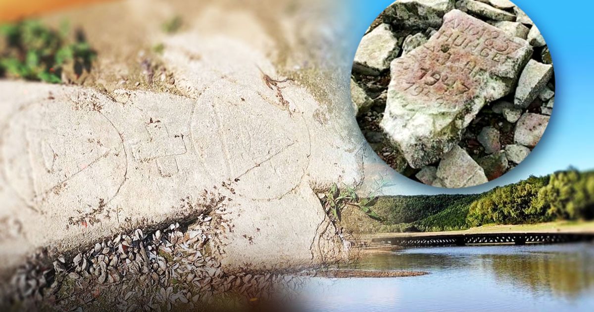 Жуткие находки на дне обомлевшего Днестра.
